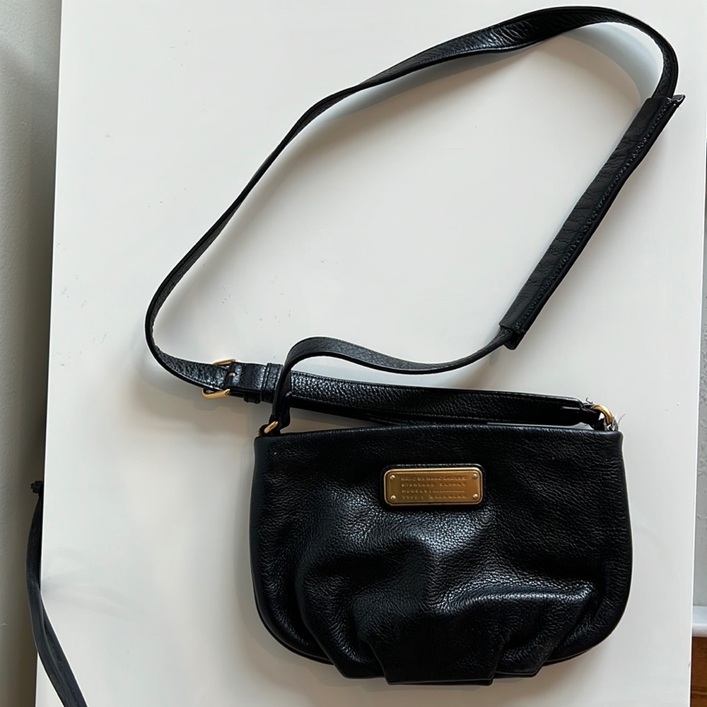 Marc Jacobs going out black shoulder bag